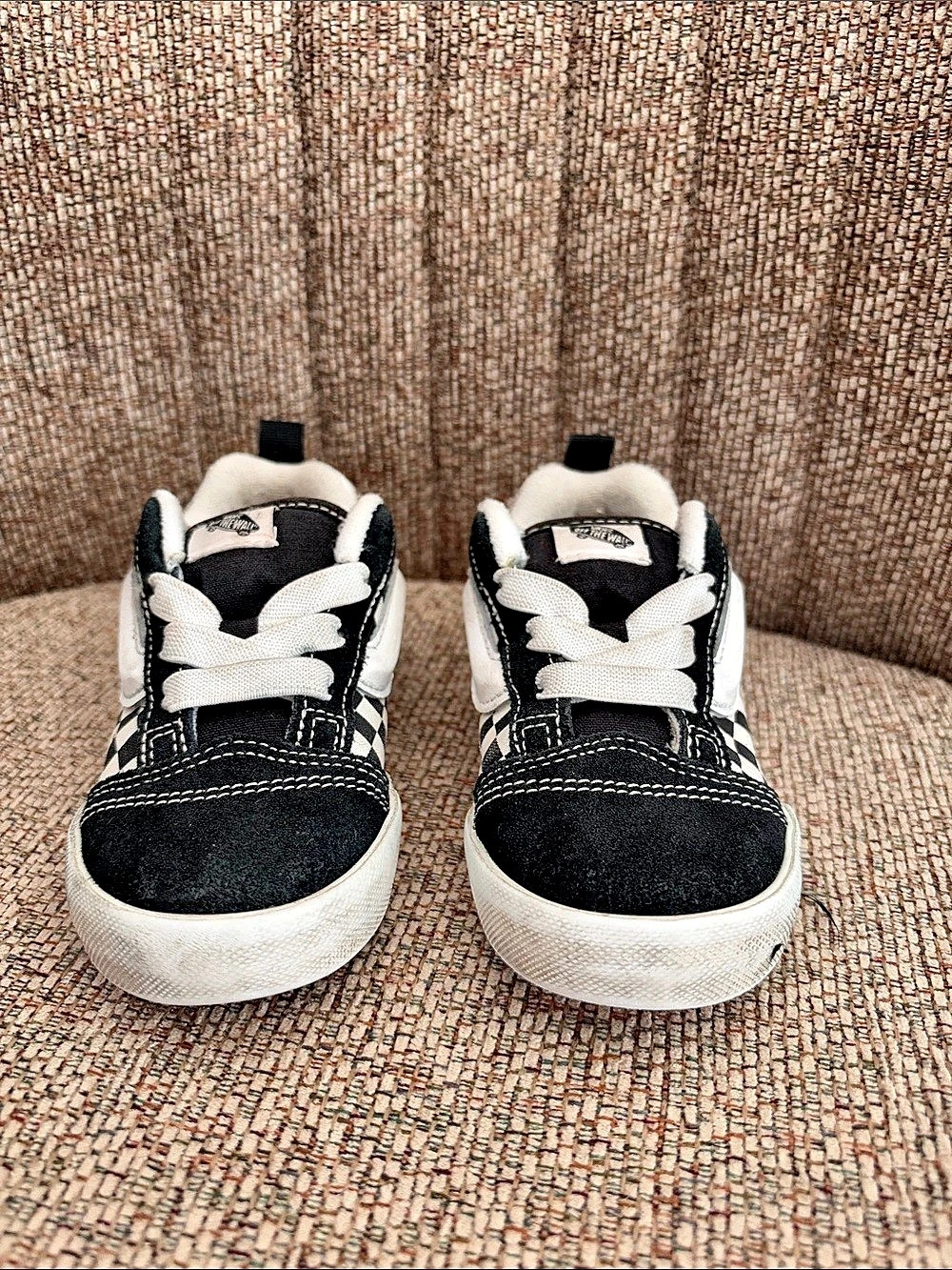 Vans Toddler Old Skool V Checkerboard Sneakers unisex US 10.0